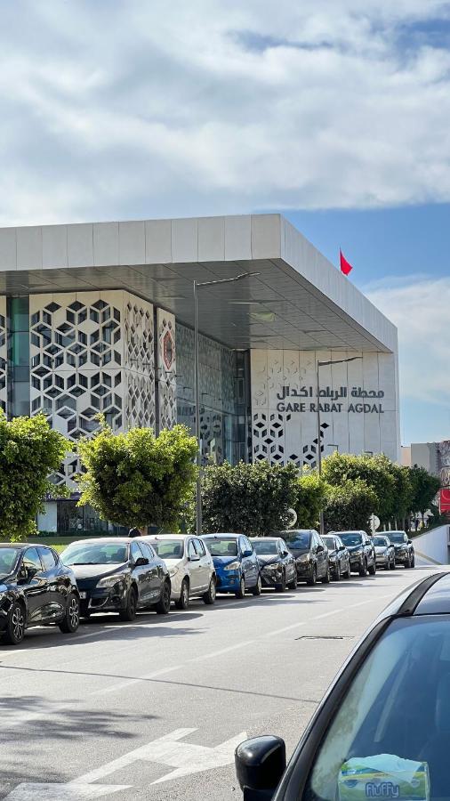 Suitouiss - Agdal 1 - Appartement A 2 Minutes De La Gare De Train Tgv Rabat Dış mekan fotoğraf